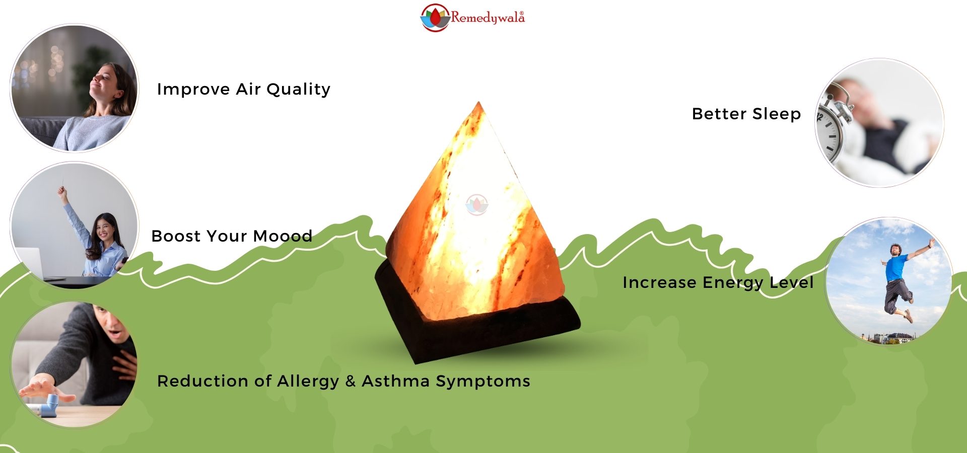 Triangle Natural Himalayan Rock Salt Crystal Lamp (4) Triangle Natural Himalayan Rock Salt Crystal Lamp (4)
