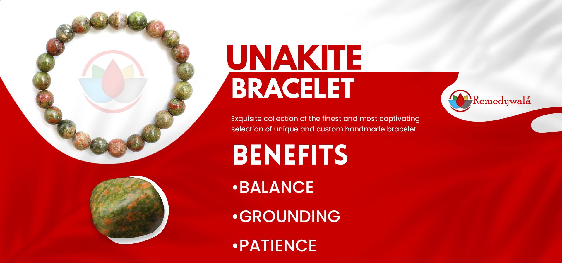 Unakite Bracelet 8mm Unakite Bracelet 8mm