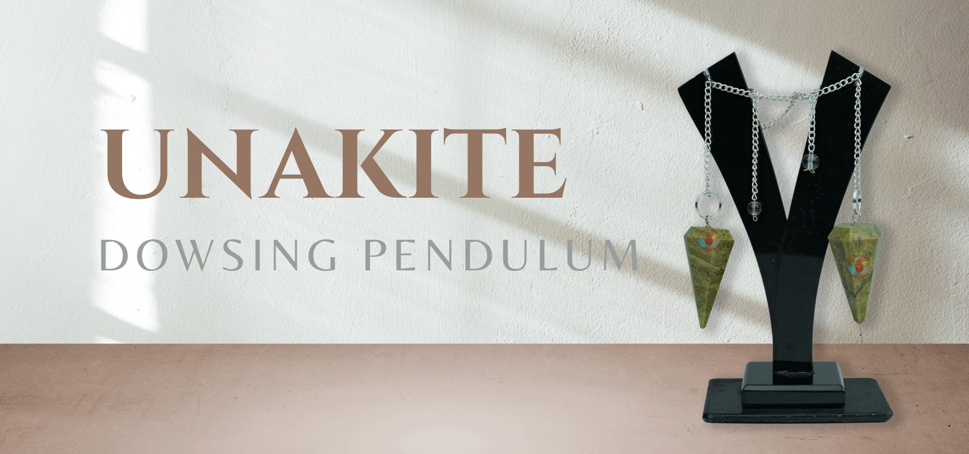 Unakite Dowsing Pendulum Unakite Dowsing Pendulum