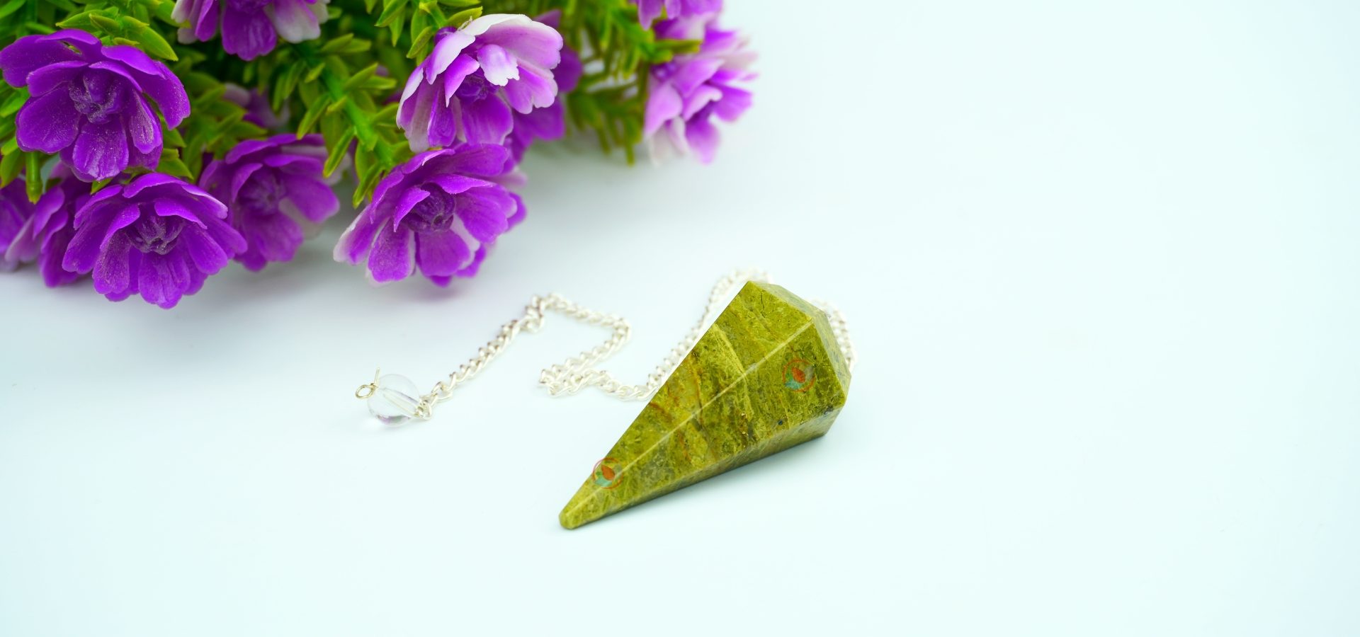 Unakite Dowsing Pendulum Unakite Dowsing Pendulum