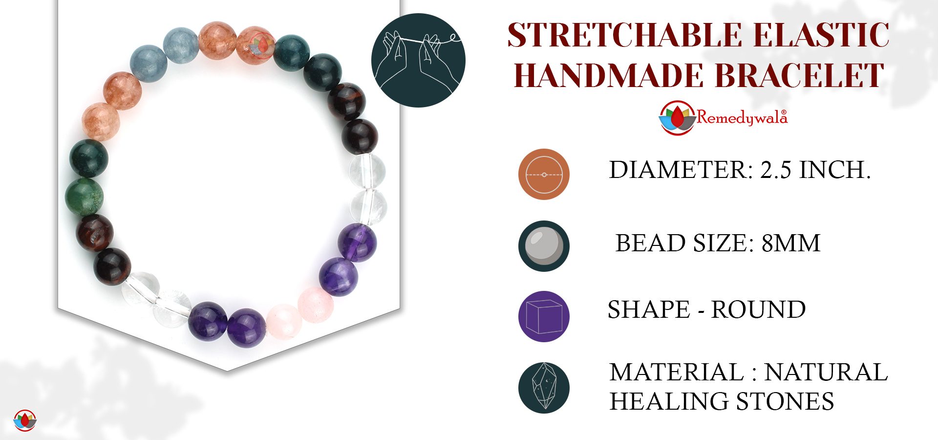 Weight Loss And Obesity Bracelet 8mm