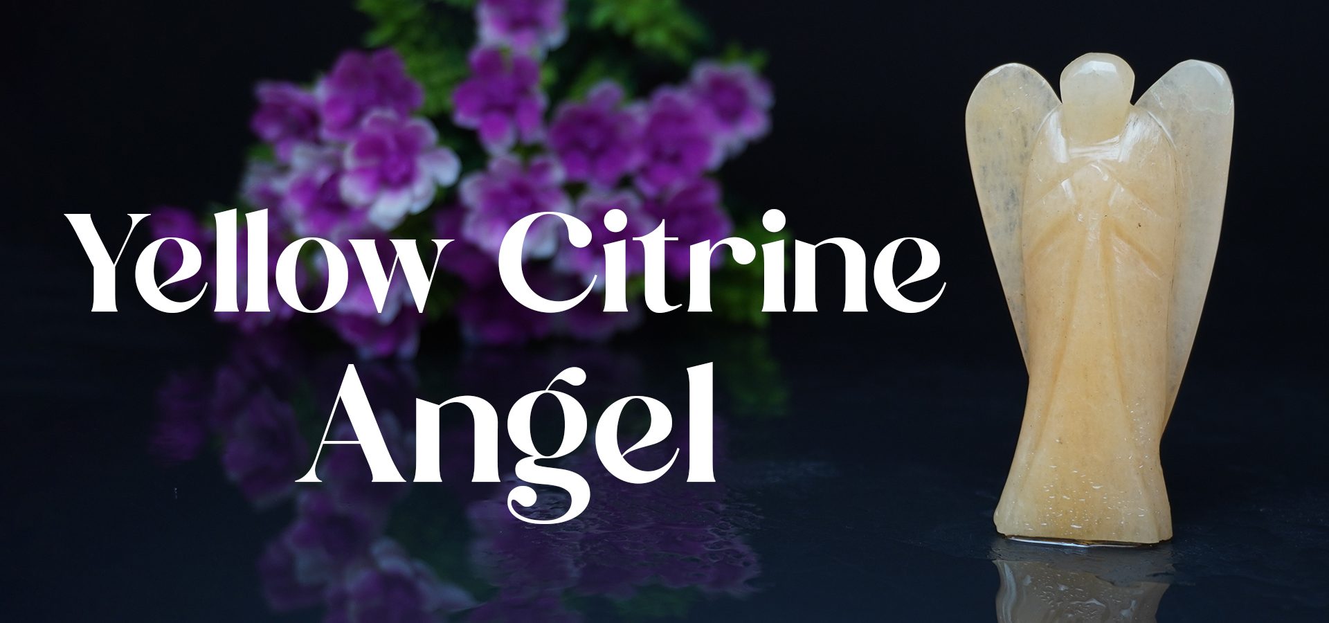 Yellow Citrine Angel 3 INCH Yellow Citrine Angel 3 INCH