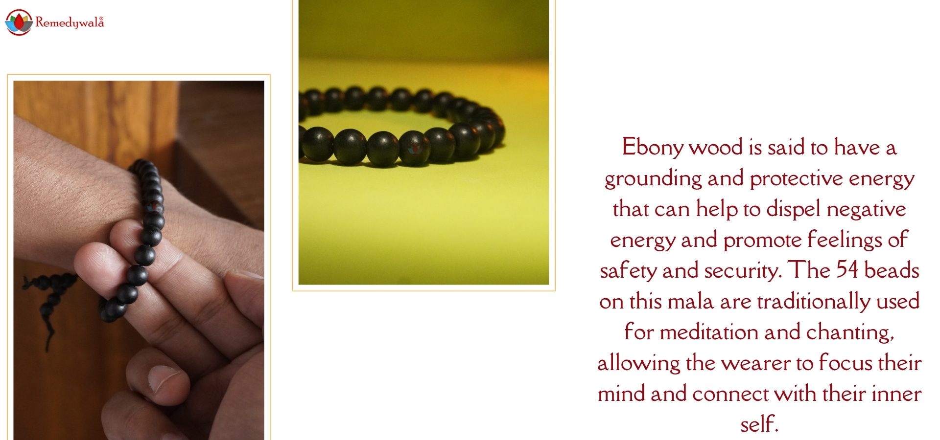ebony wood bracelet
