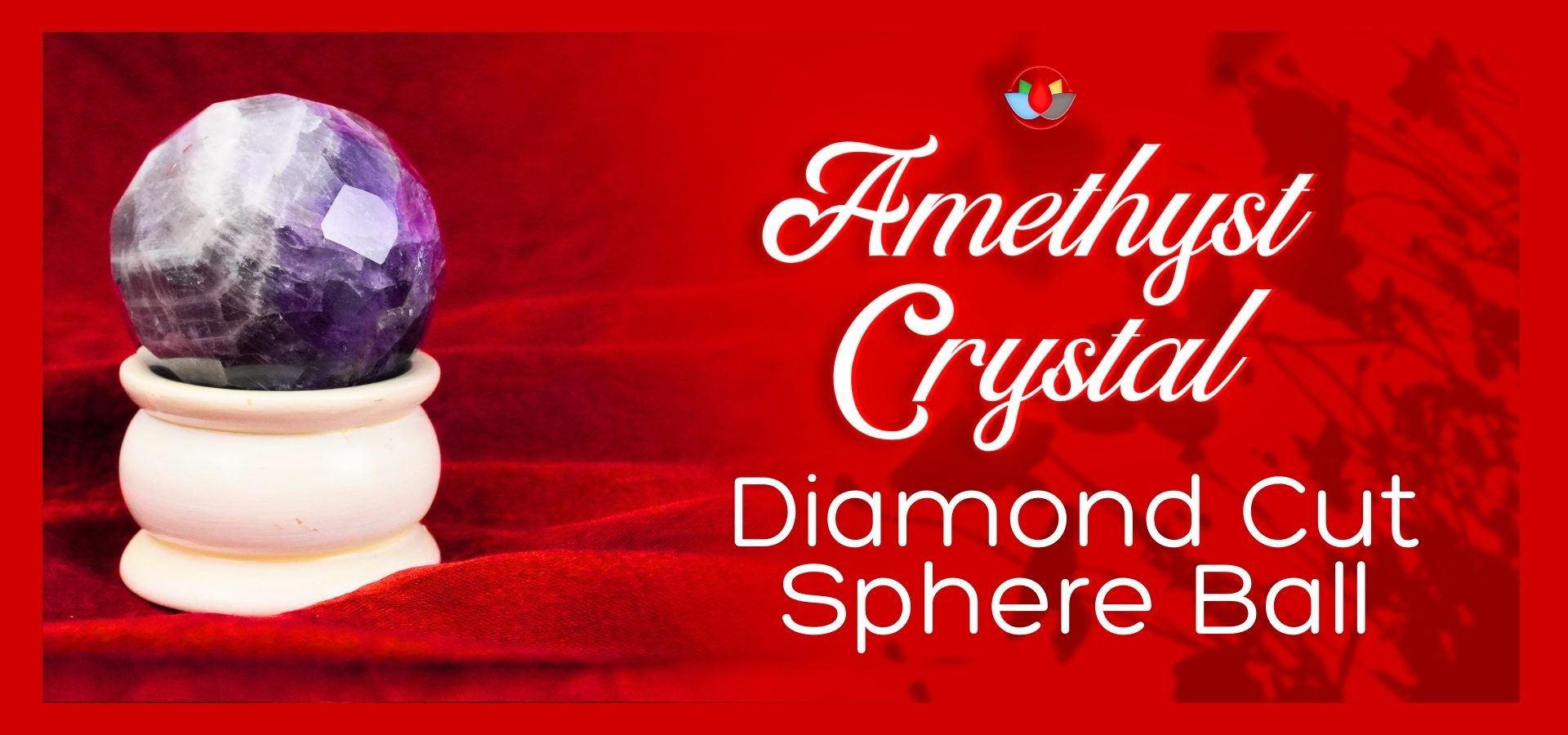 Amethyst Diamond Cut Sphere Ball Amethyst Diamond Cut Sphere BallÂ